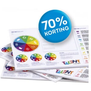 A3 bloc met 12 speelvelden t.b.v. TALENTspel